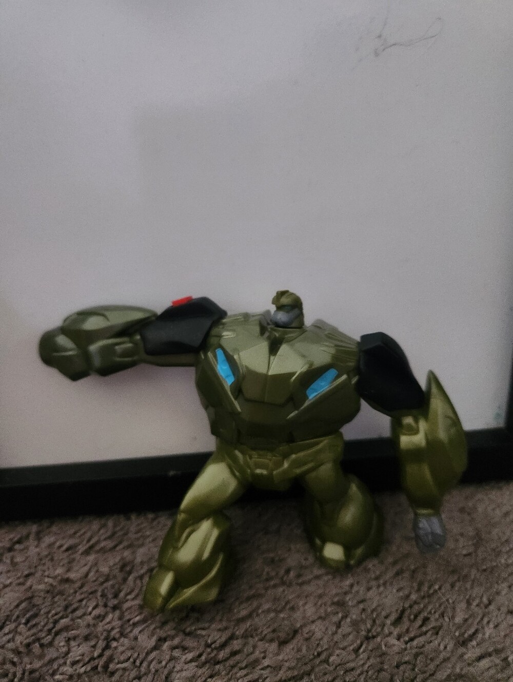 Transformers Bulkhead McDonalds Happy Meal Toy Dinosaur Robot Figure Converts